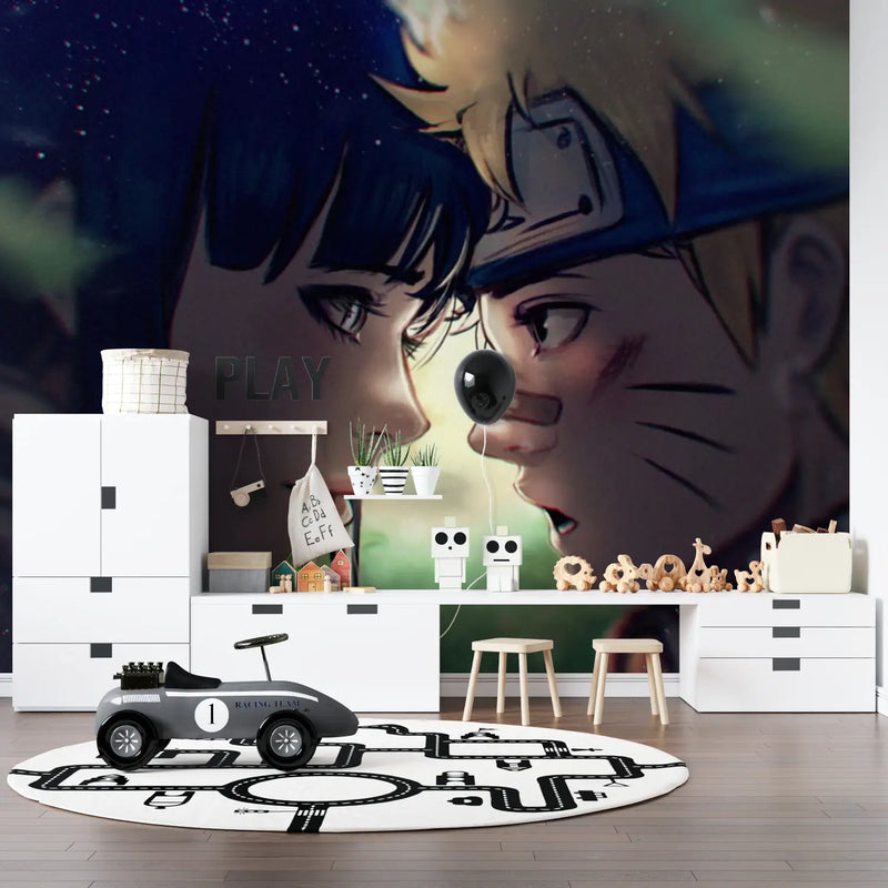 Papier Peint Naruto Hinata Couple - mur panoramique