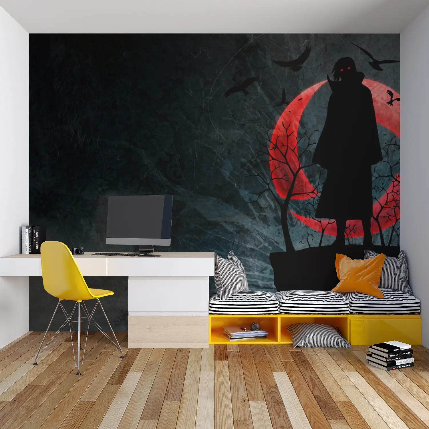 Papier Peint Naruto Itachi Ado - chambre spiderman