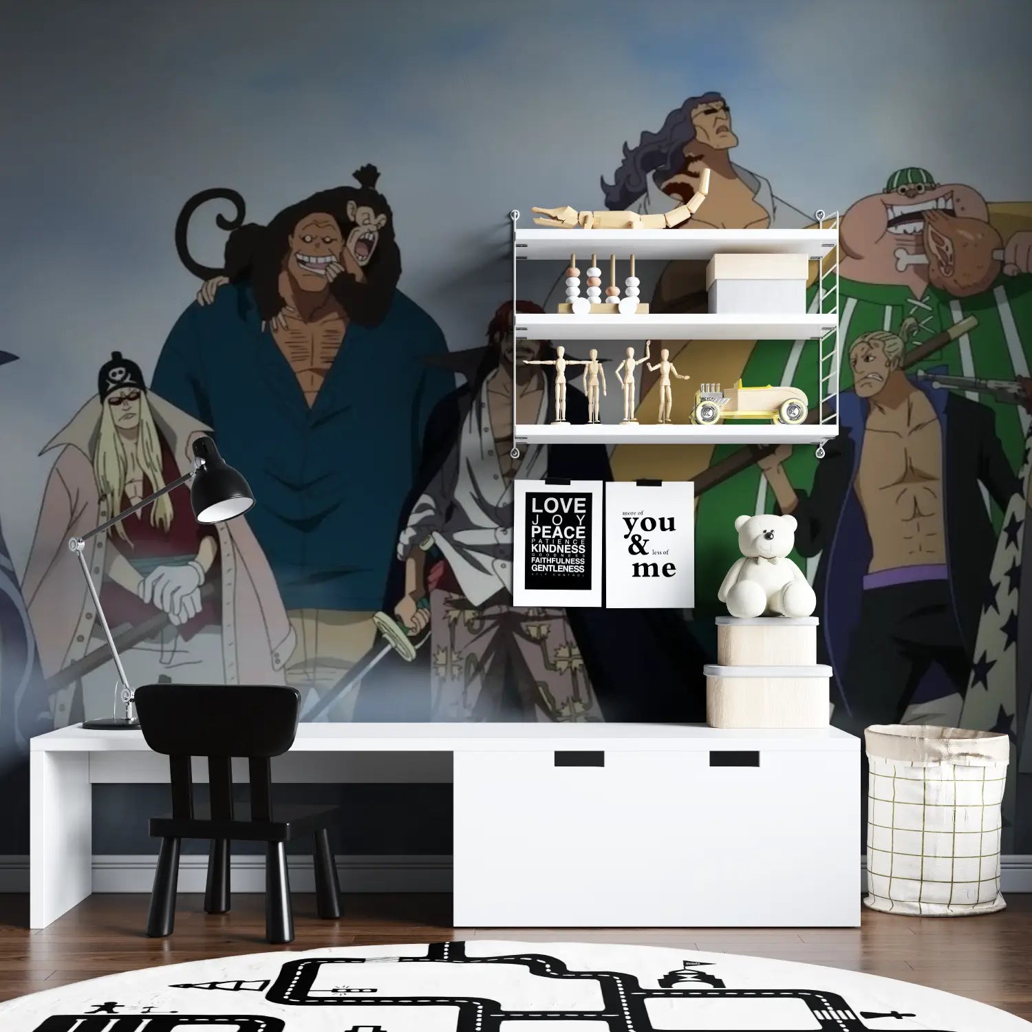 Papier Peint One Piece Équipage De Shanks - tapisserie hero