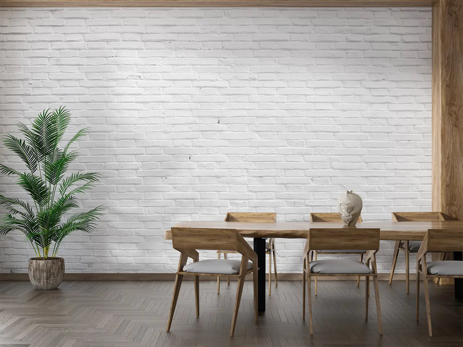 Panoramic Brick Wallpaper - Second Image