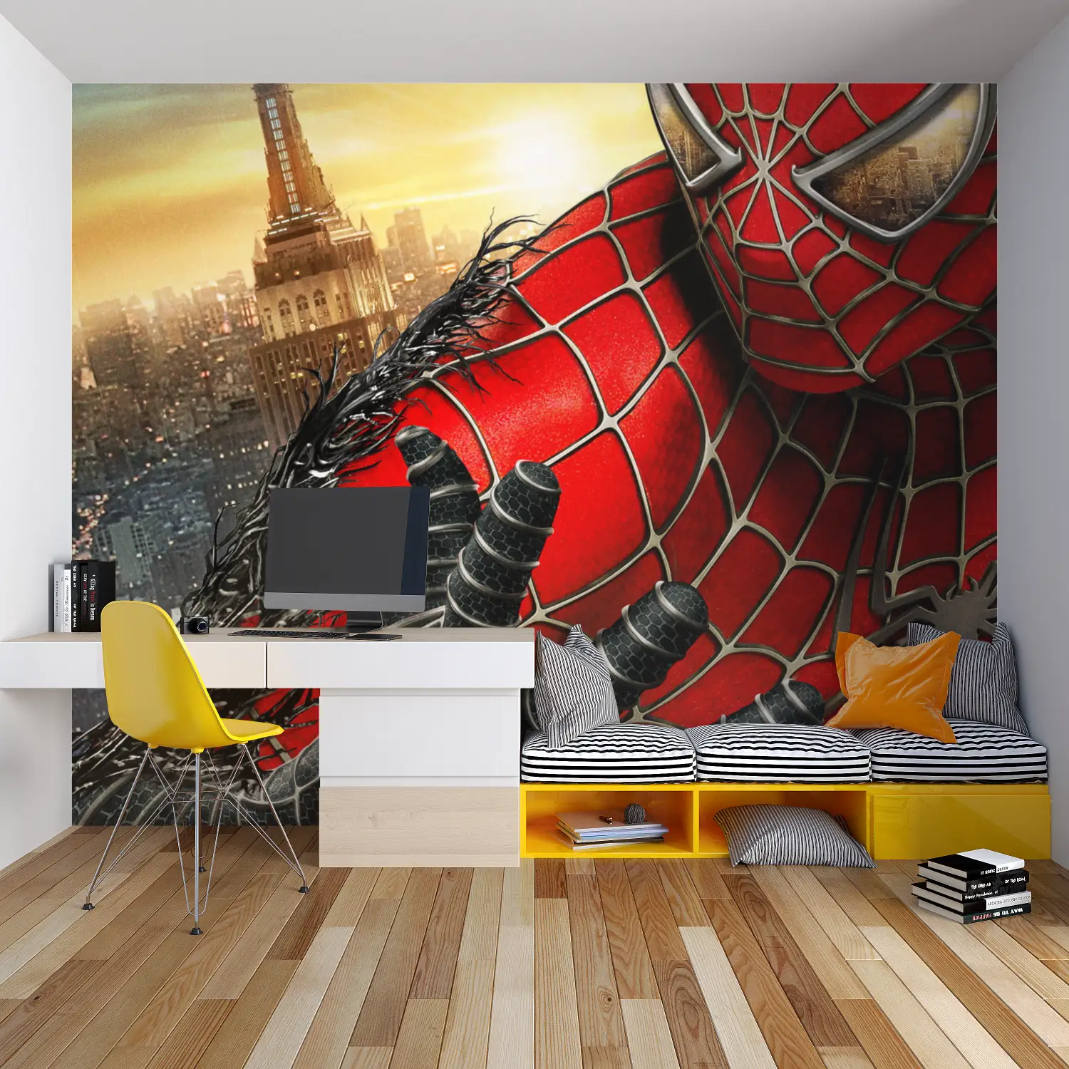 Papier Peint Spiderman 3 - chambre spiderman