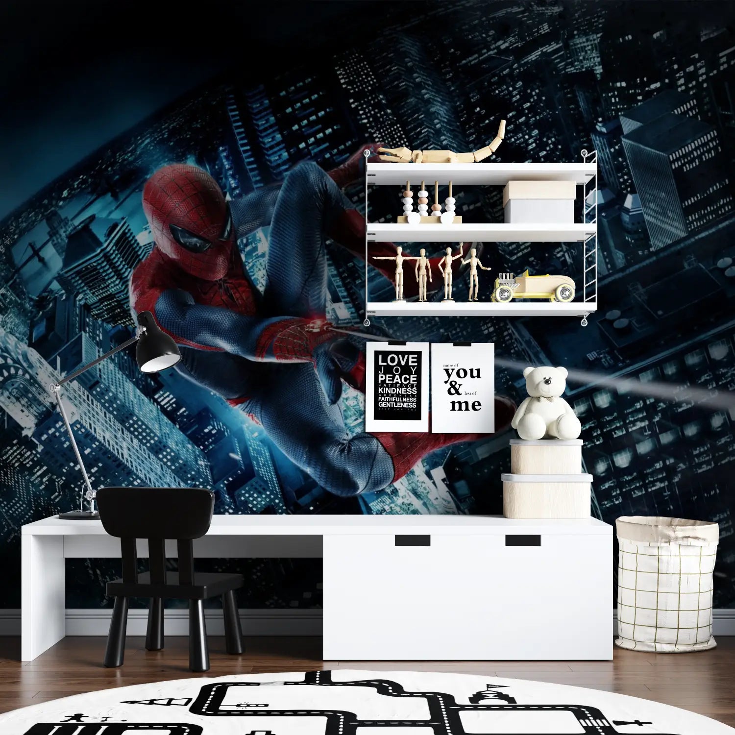 Spiderman Children's Bedroom Wallpaper - Second Image