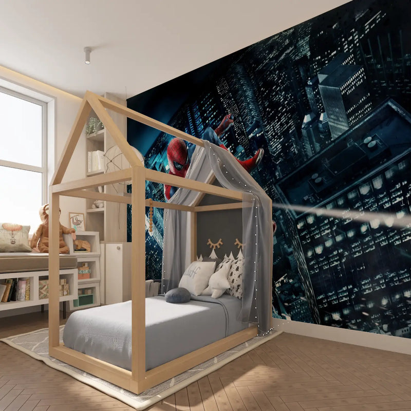 Papier Peint Spiderman Chambre Enfant - chambre spiderman