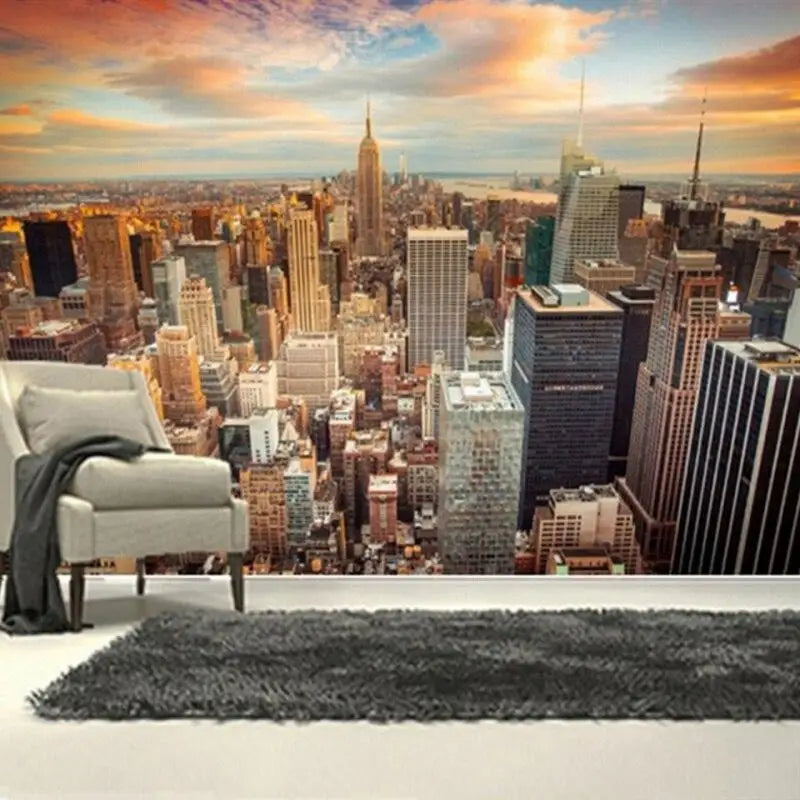 Papier Peint Trompe l’Oeil New York