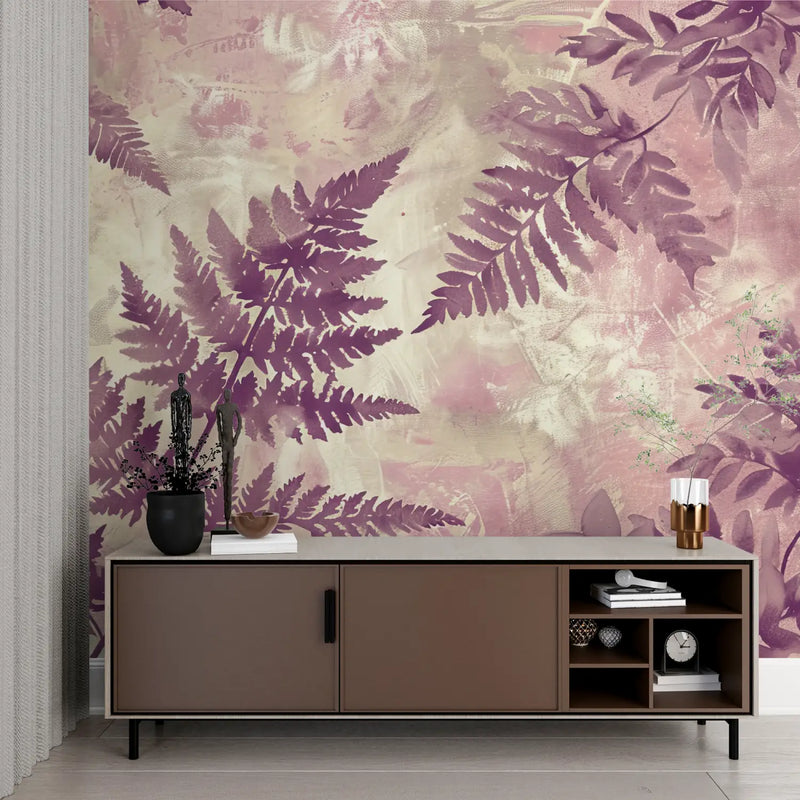 Papier Peint Violet Design - design