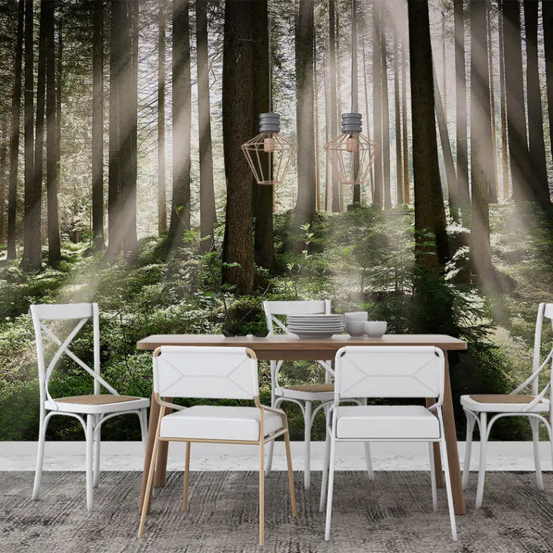 Forest Non-Woven Wallpaper - Second Image