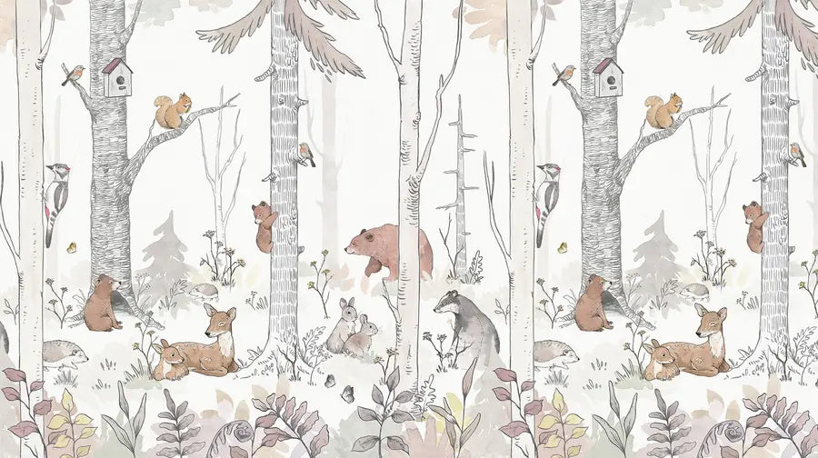 Animals Wallpaper <br/> Forest Ambiance Sylvestre