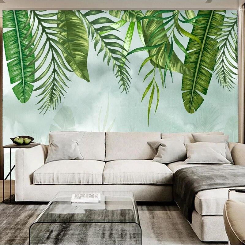 Faux Foliage Wallpaper - Second Image